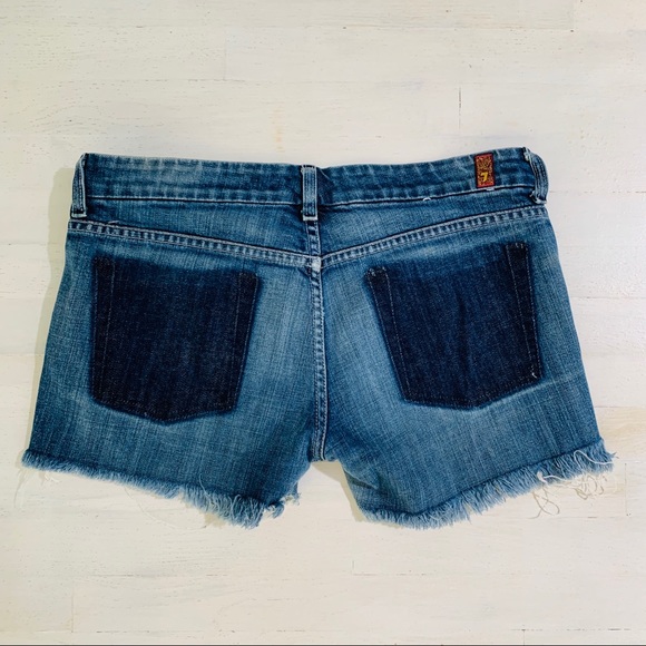 7 For All Mankind Pants - 7 For All Mankind A Pocket Shorts